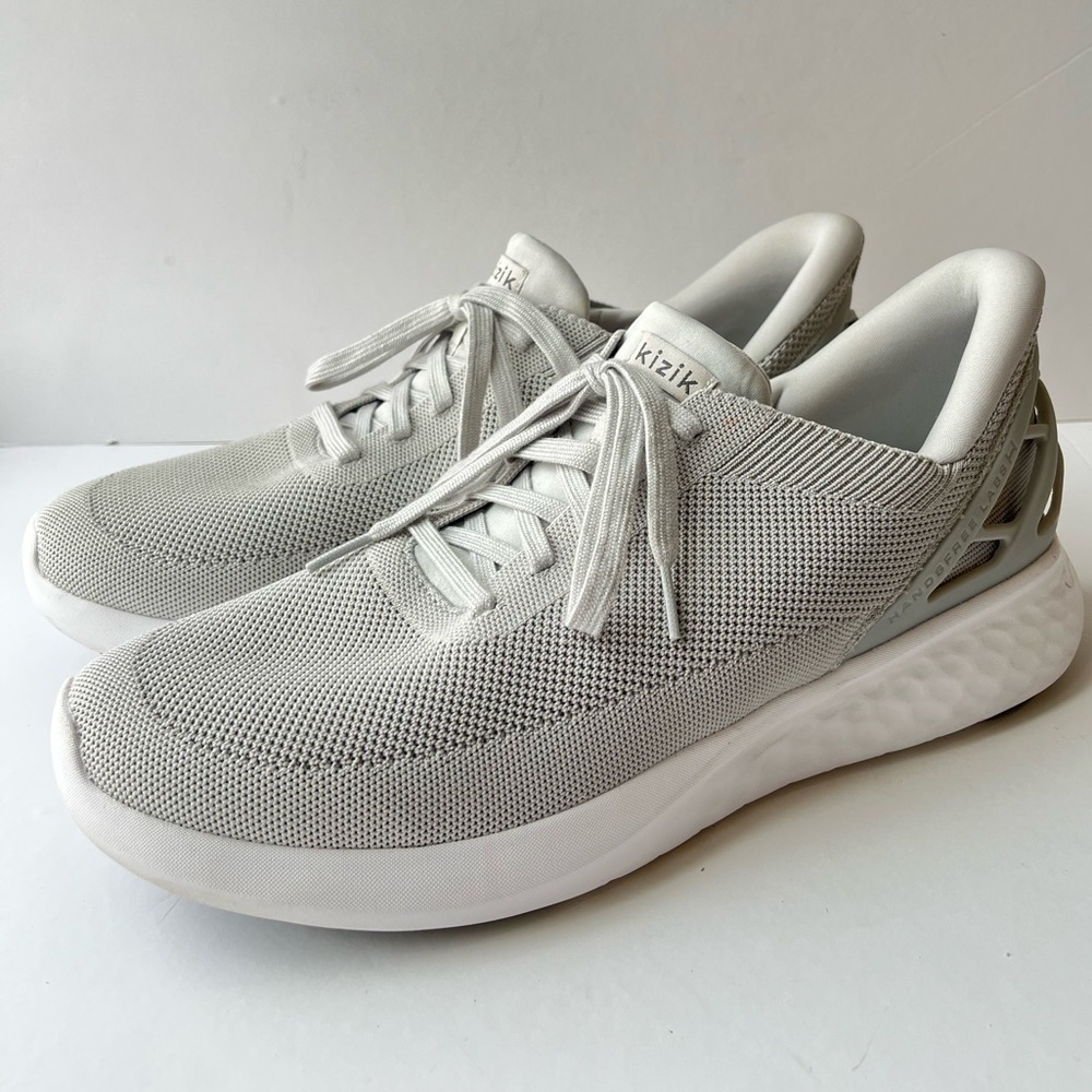 Kizik Athens Knit Sneakers Slate Grey Women 13.5 Men 12